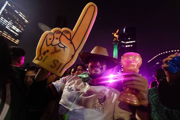FIFA World Cup 2026 - Round of 32 - Mexico v Ecuador - Fans gather in Mexico City