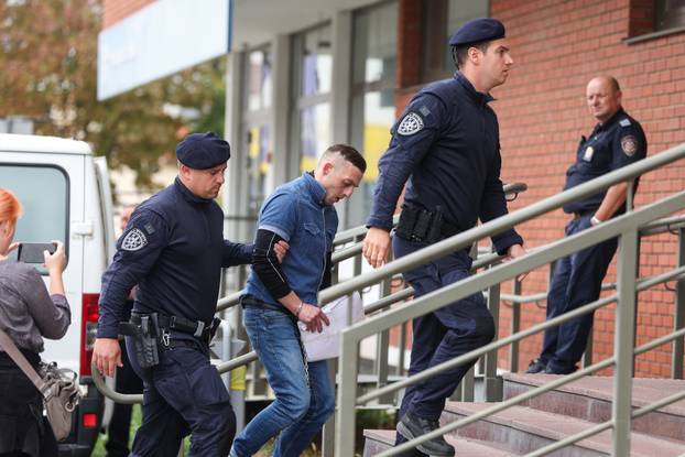 Velika Gorica: Privođenje Aleksandara Niševića na Županijski sud