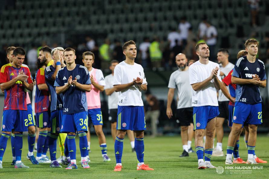 Zira - Hajduk 1-1: Sjajna akcija Kalika i Hrgovića spasila 'bile', u Splitu će morati igrati bolje