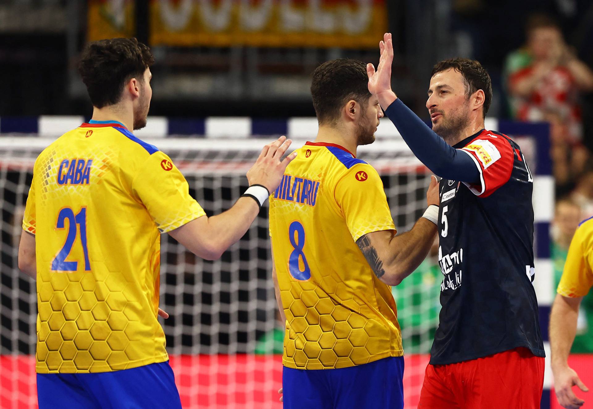 EHF 2024 Men's European Handball Championship - Preliminary Round - Group B - Croatia v Romania