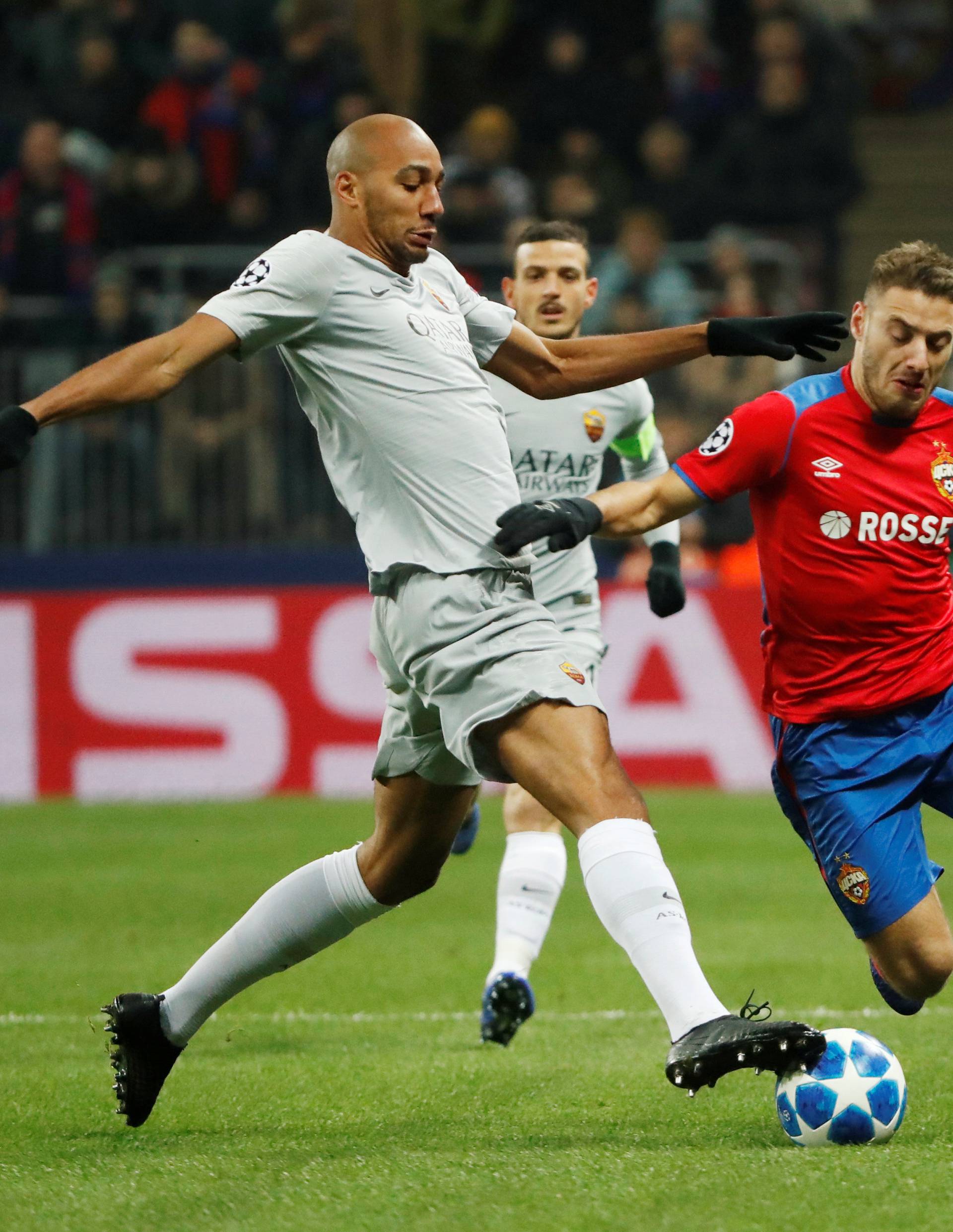 Champions League - Group Stage - Group G - CSKA Moscow v AS Roma