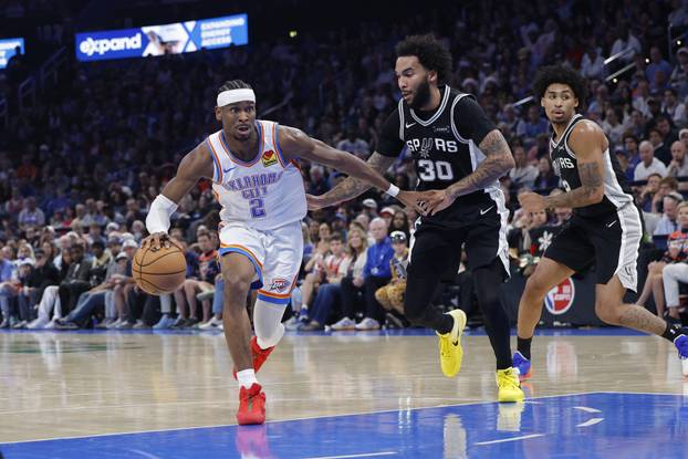 NBA: San Antonio Spurs at Oklahoma City Thunder