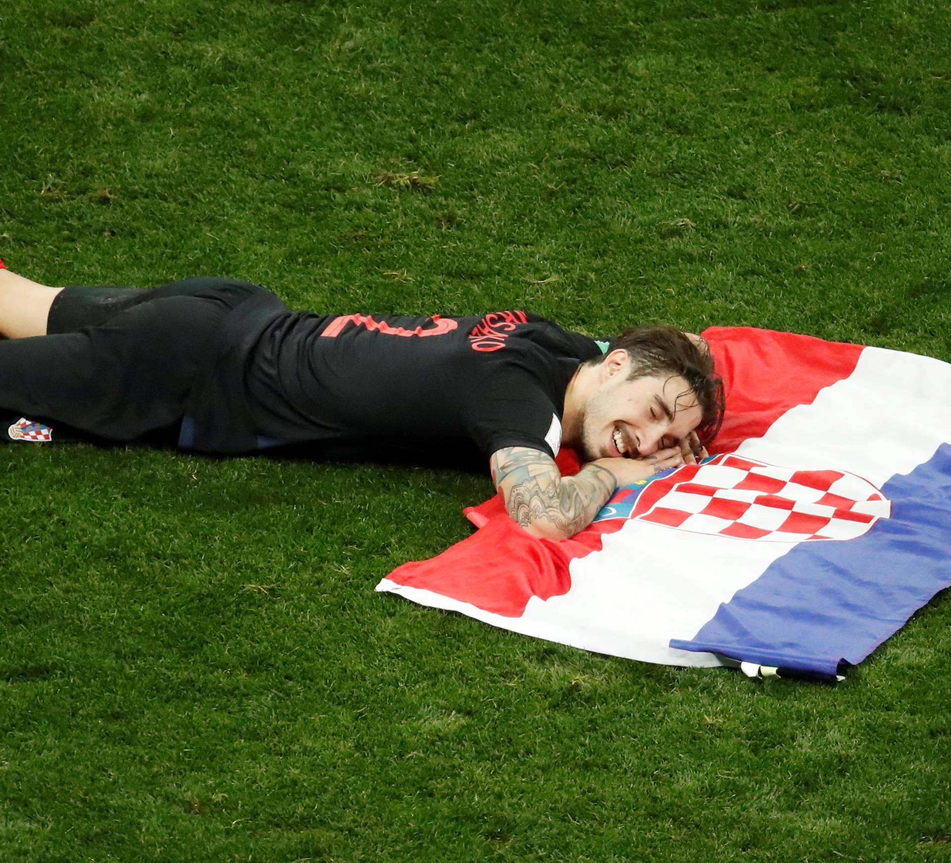 World Cup - Semi Final -  Croatia v England