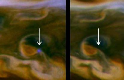 Cassini snimio ogromne udare munje usred oluje na Saturnu