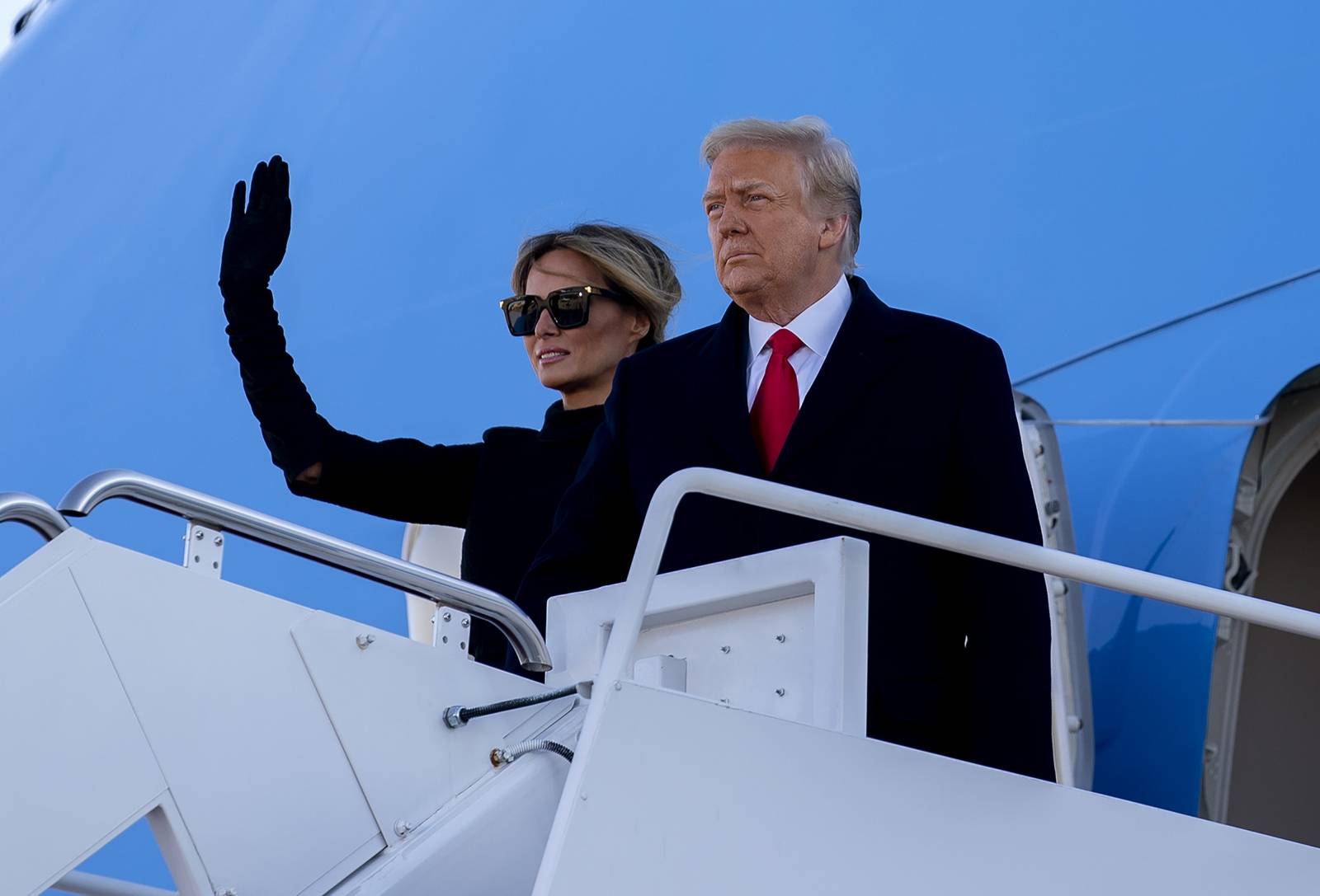 President Trump Holds Departure Ceremony Before Florida Travel