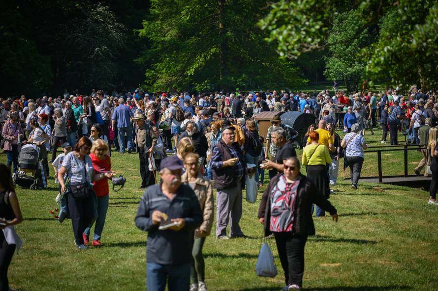 Zagreb: Proslava Međunarodnog praznika rada na Maksimiru