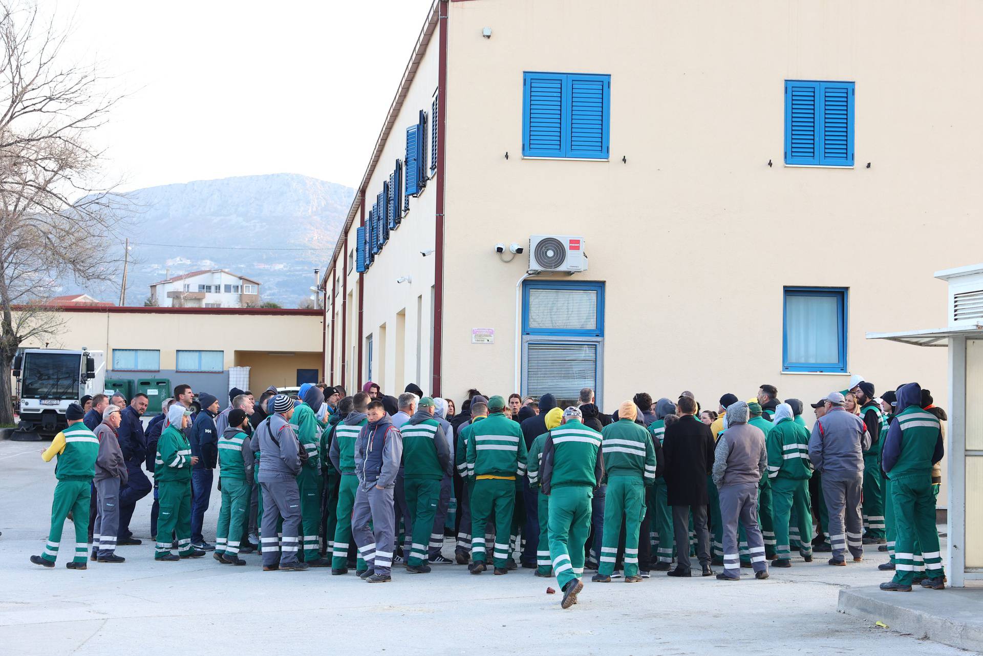 Split: Radnici Čistoće započeli štrajk