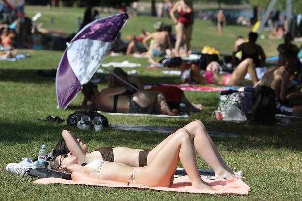 Karlovac: Otvorena sezona kupanja na Foginovom kupalistu