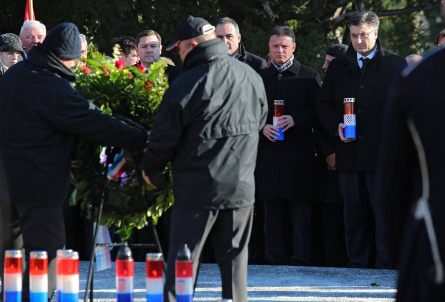 Plenković: "Franjo Tuđman je bio lider u ključnim trenucima"