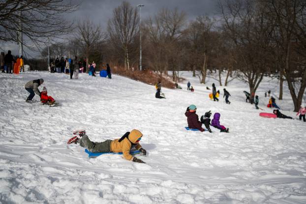Major winter storm spreads across a large swath of the United States