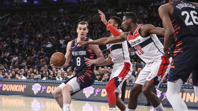 NBA: Washington Wizards at New York Knicks