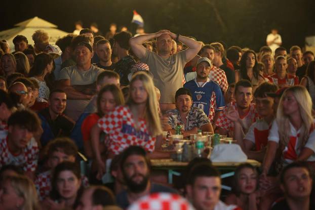 Gledanje utakmice u Splitu 