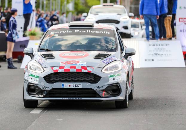 Zagreb: Ceremonijalni start WRC Croatia Rally 2021.