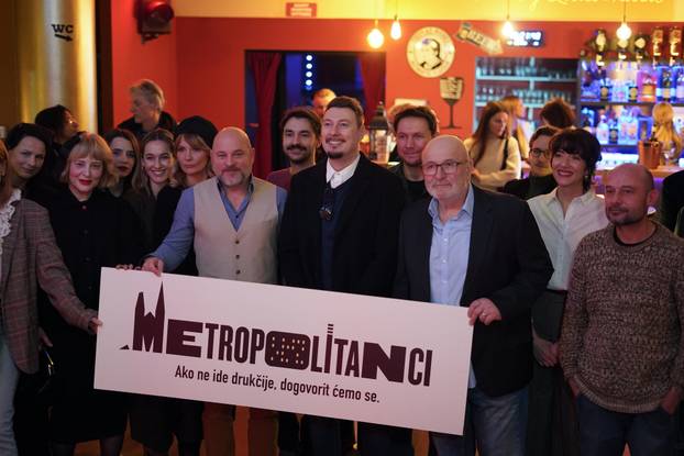 Zagreb: Svečana premijera prve epizode serije "Metropolitanci 2"