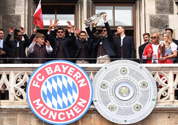 Bundesliga - Bayern Munich celebrates winning the 2026 Bundesliga title