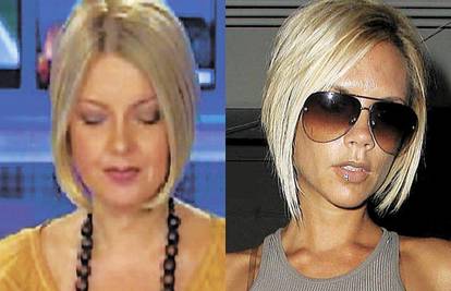 Nova frizura: Mirjana Hrga kao Posh Spice