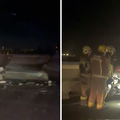 VIDEO Strašna nesreća na A1: Autom se zabio u betonsku ogradu i poginuo na mjestu