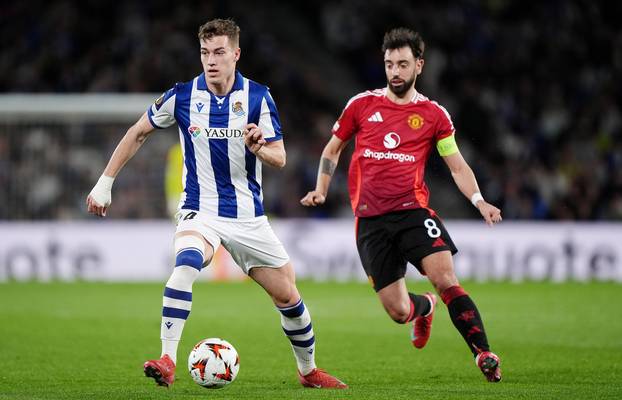 San Sebastian: Utakmica UEFA Europske lige, Real Sociedad - Manchester United