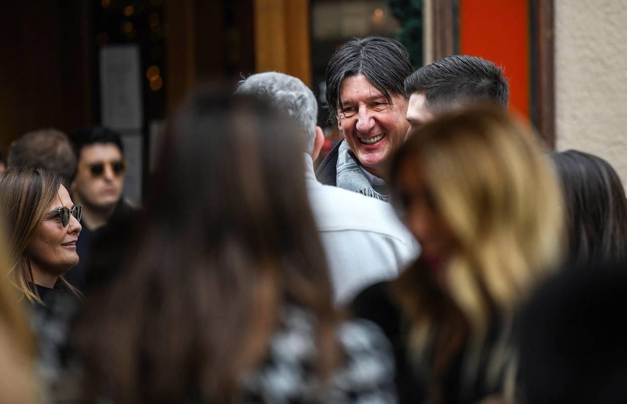 Hercegovački tajkun Milan Lučić uživao je na zagrebačkoj špici