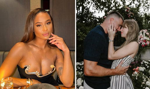 Kostim Travisove bivše 'digao' internet na noge. Fanovi vide znakovitu poruku Taylor Swift