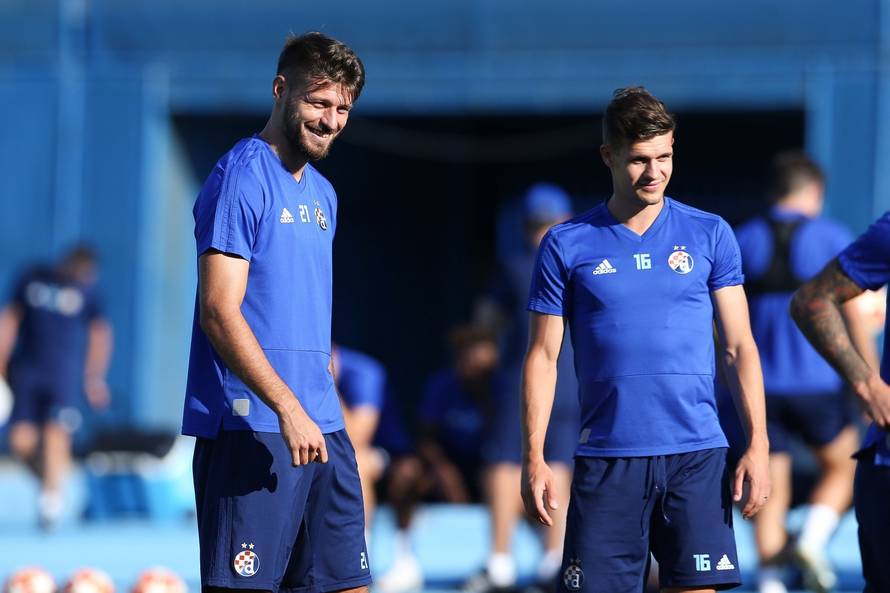 Zagreb:  Trening GNK Dinama uoÄi utakmice 3. pretkola UEFA Lige prvaka