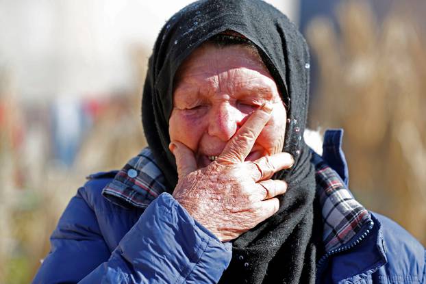 Gamra, the mother of Brahim Aouissaoui, who is suspected of carrying out Thursday