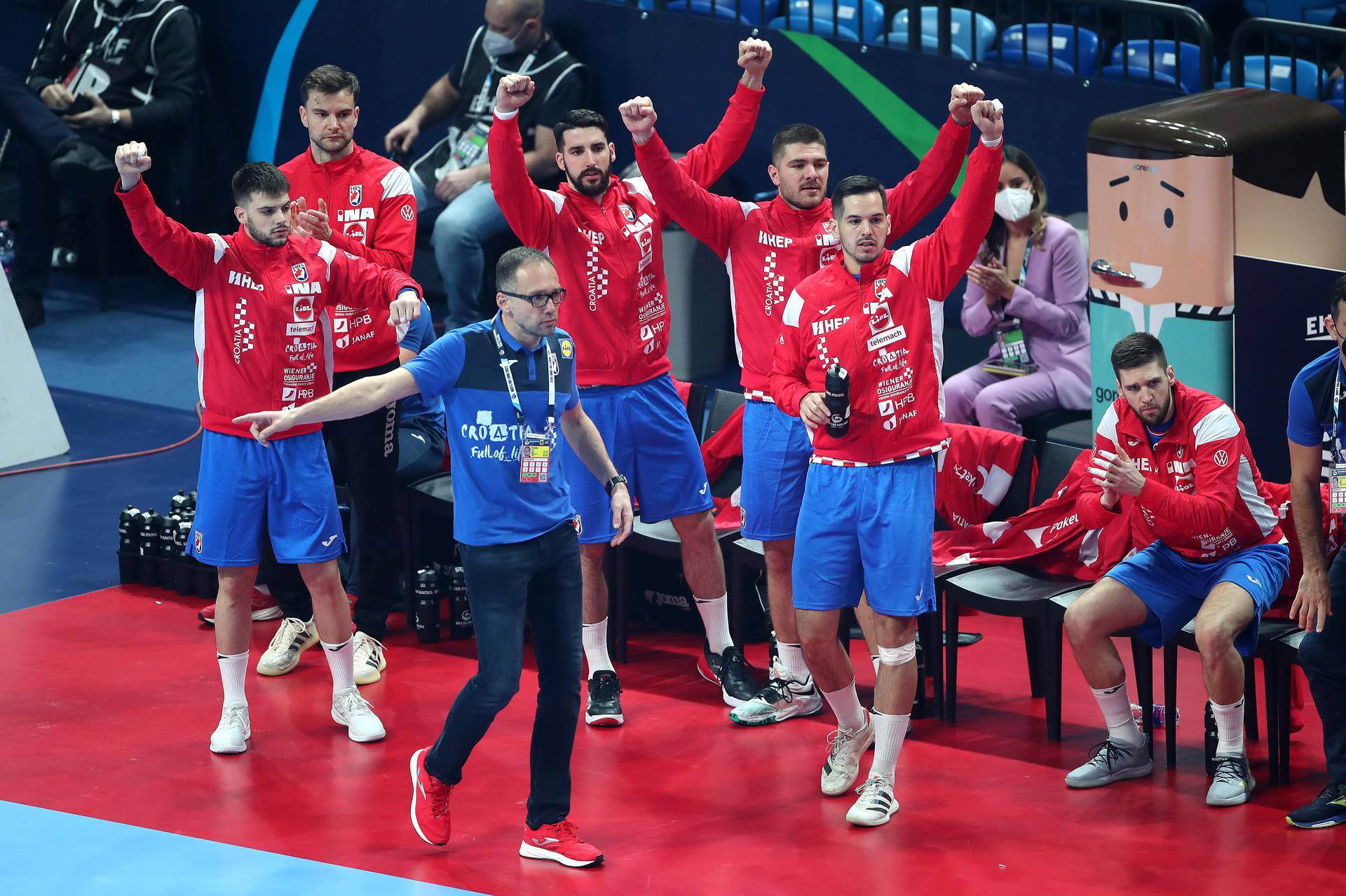 Szeged: EHF Europsko prvenstvo, Hrvatska - Ukrajina