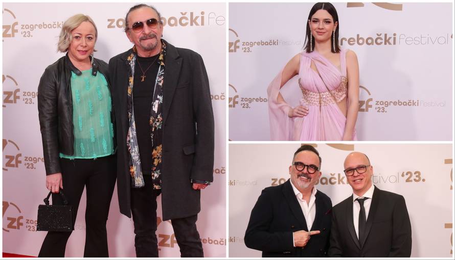 Dimšić blistala u ružičastom na 70. Zagrebačkom festivalu, a Bebek došao u pratnji supruge