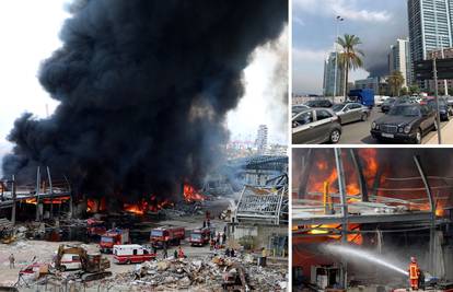 Traumatizirani stanovnici bježe iz Bejruta nakon novog požara