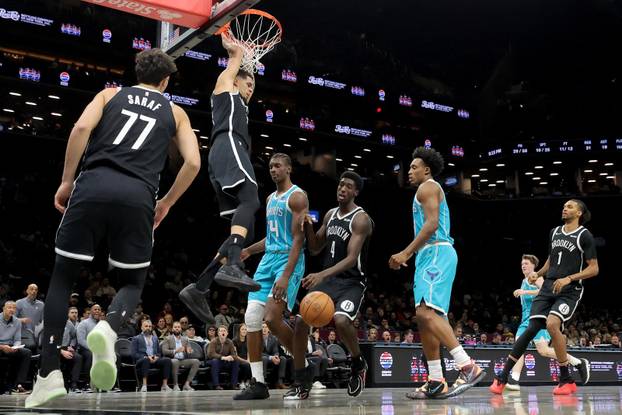 NBA: Charlotte Hornets at Brooklyn Nets