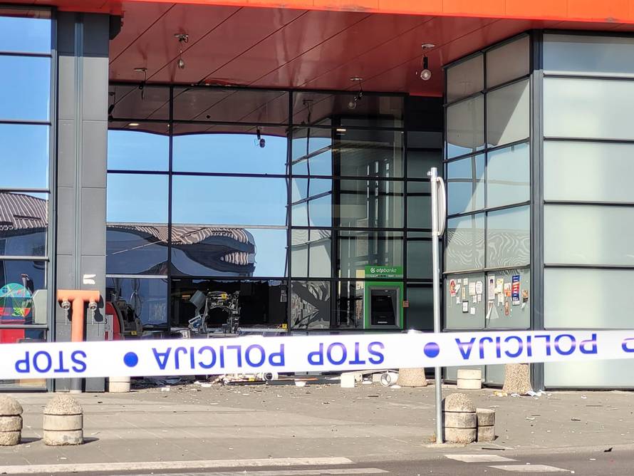 VIDEO Raznesen je bankomat u Sesvetama: 'Bilo je kao bomba'