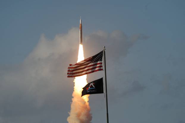 Artemis II launch in Cape Canaveral