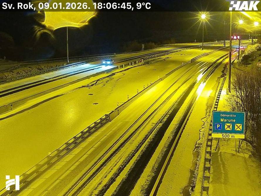 VIDEO Ovako A1 izgleda kod Sv. Roka. Bit će još snijega i ledene kiše. Popuštaju veliki minusi