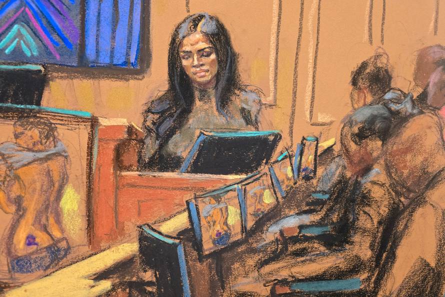 Sean "Diddy" Combs attends trial in New York federal court