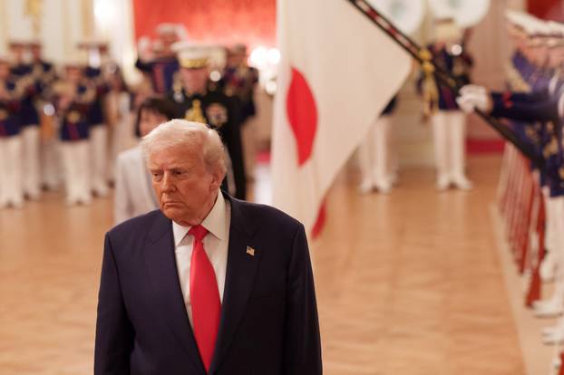 U.S. President Trump visits Japan