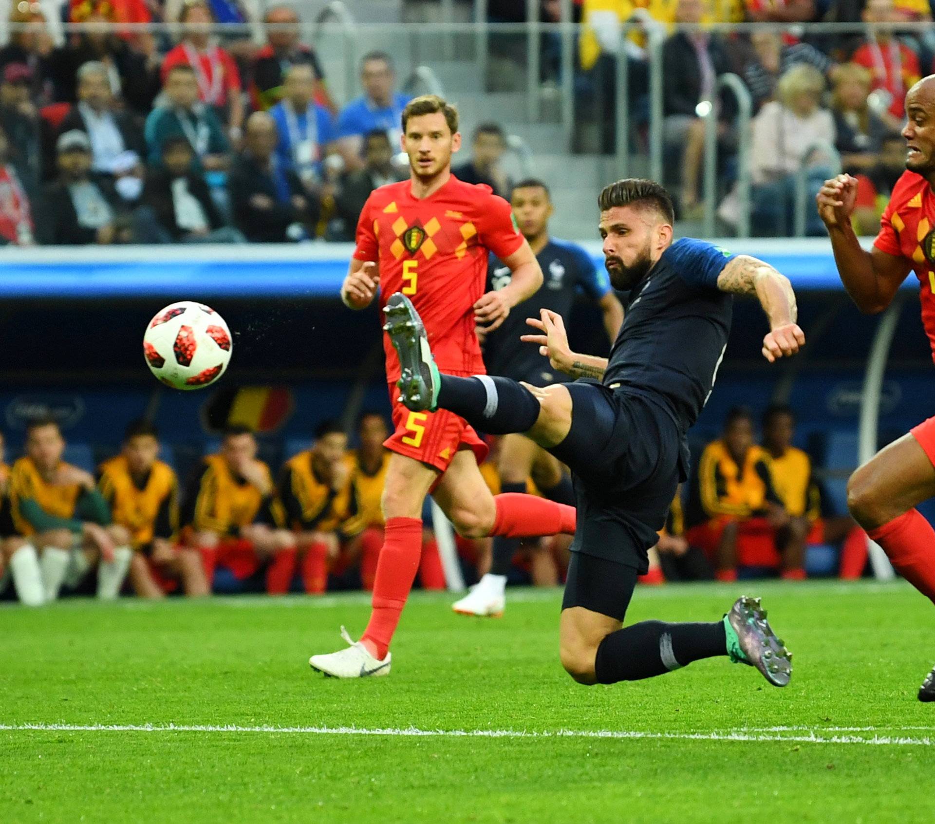 World Cup - Semi Final - France v Belgium