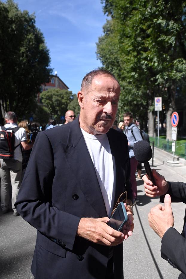 Milan, Giorgio Armani's death, funeral chapel set up at the Armani/Teatro on Via Bergognone - Part 2