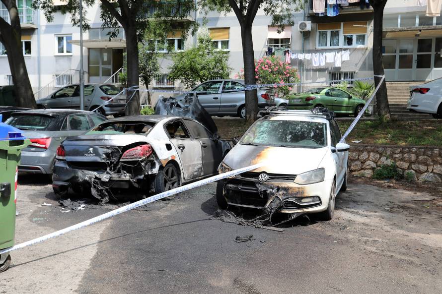 Rijeka: Vozila izgorjela u požaru