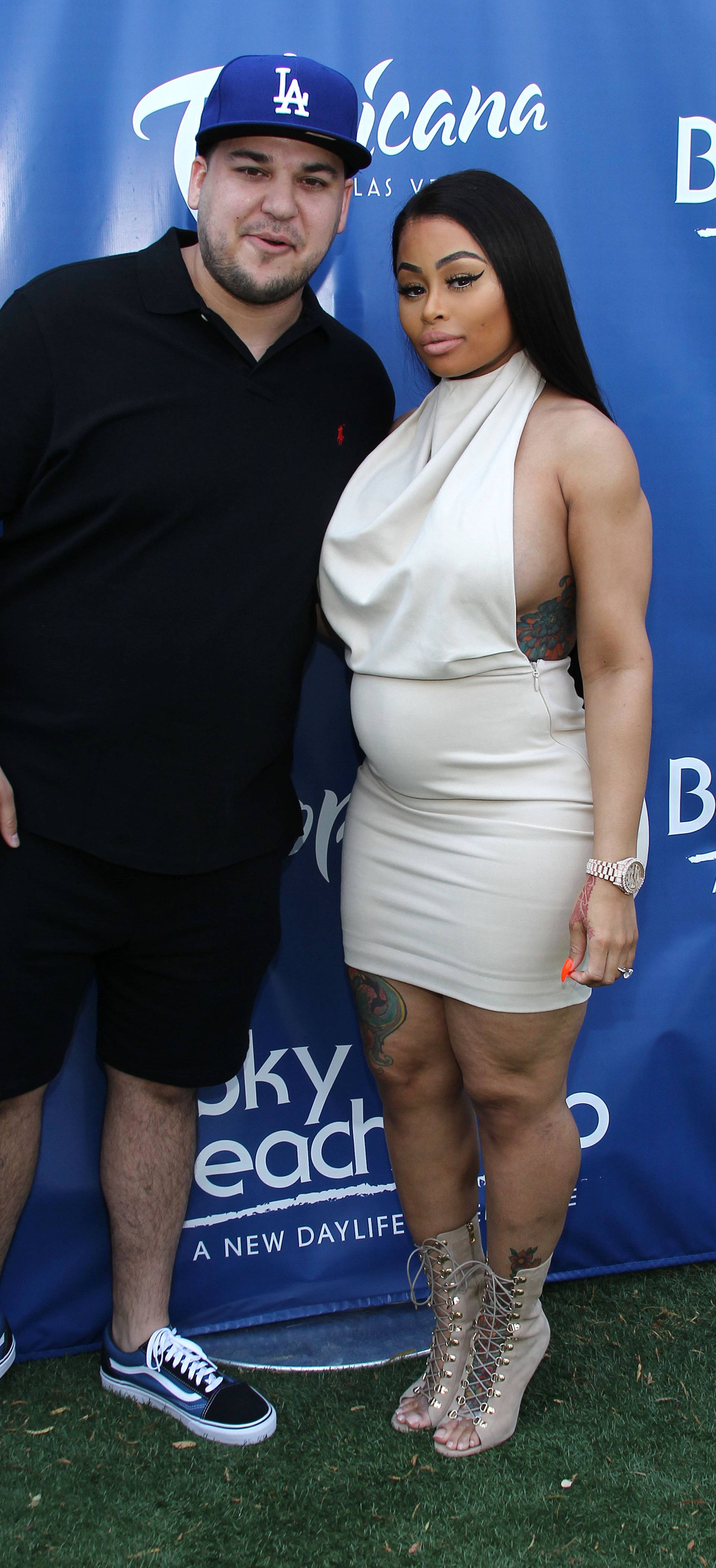 Rob Kardashian and Blac Chyna host  Memorial Day Weekend - Las Vegas