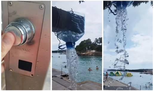 VIDEO Malo &zcaron;ice, pola boce i evo tu&scaron;a na popularnoj kr&ccaron;koj pla&zcaron;i: 'A pedalinu nam naplate 20 &euro;!'