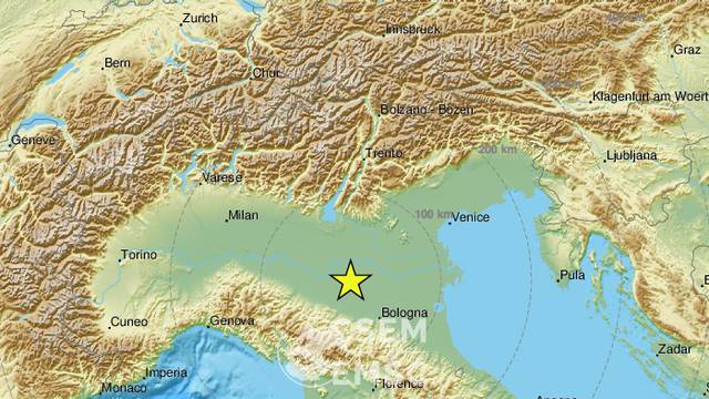 Dva jača potresa pogodila Italiju: 'Prvo se čula tupa buka, a onda se počeo micati krevet'