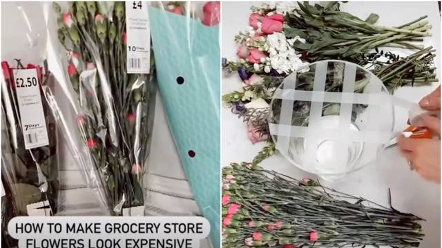 Jeftino cvijeće iz supermarketa pretvorite u luksuzne bukete
