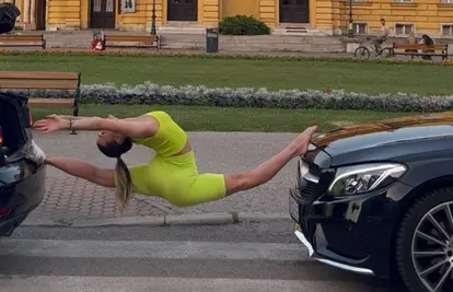 Zagrepčanka napravila špagu na dva automobila: 'Luda si'