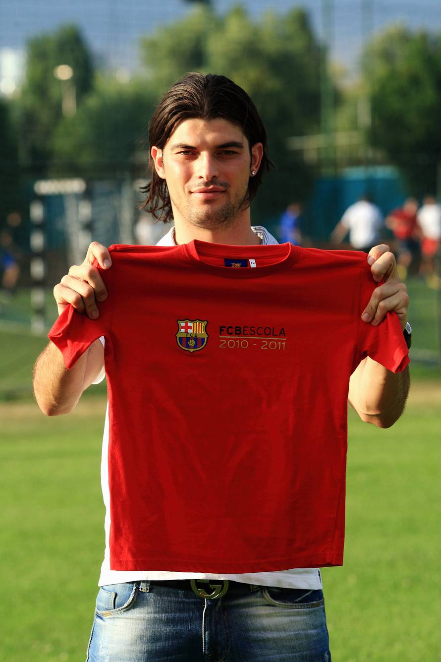 Zagreb: Andy Bara priprema nogometni kamp Barcelone za djecu, MAX