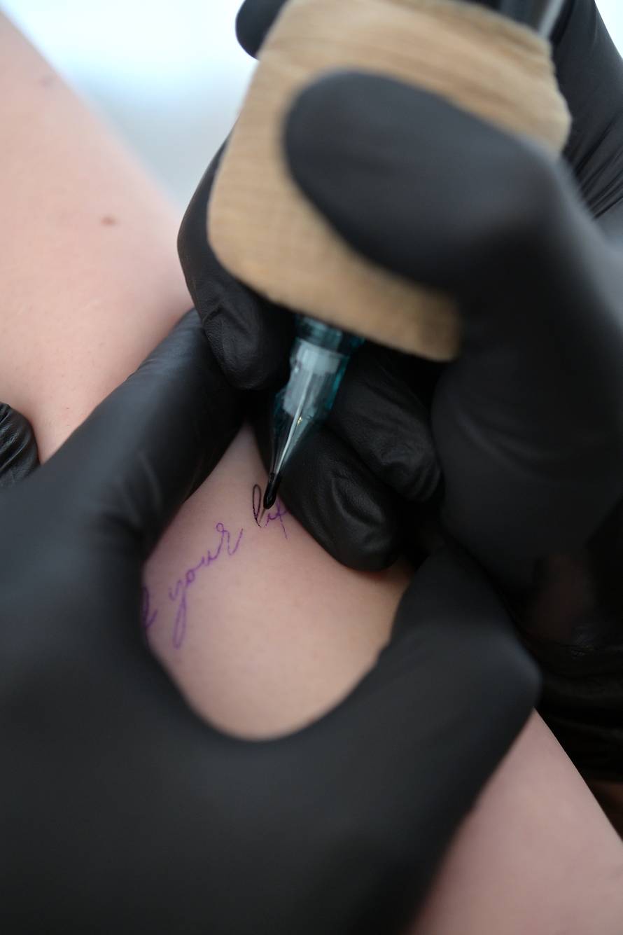 Zagreb: Ivan i Matea Leš, vlasnici zagrebačkog tattoo studija Tattoorroom