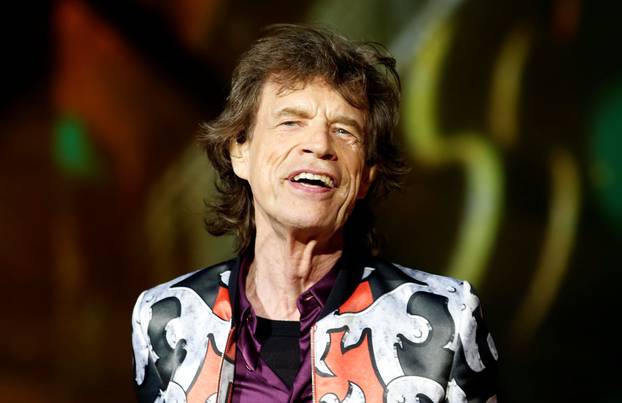 Mick Jagger of the Rolling Stones performs during a concert of their "No Filter" European tour at the Orange Velodrome stadium in Marseille