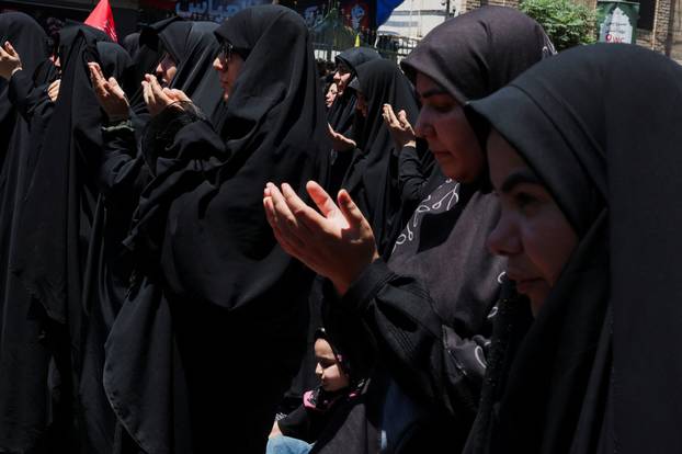 Burial of Iran's late Supreme Leader Ayatollah Ali Khamenei in Mashhad
