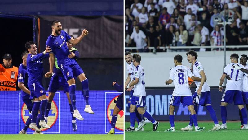 Evo gdje gledati nove europske susrete Dinama i Hajduka