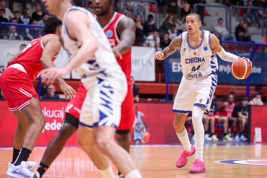 Zagreb: Susret Cibone i Pallacanestro Reggiana u 6. kolu FIBA Europa kupa