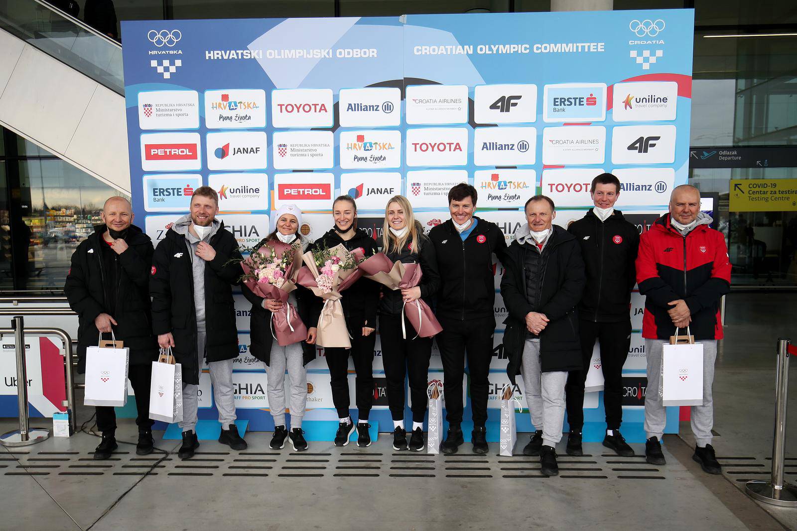 Zagreb: Povratak hrvatskih olimpijki s ZOI u Pekingu